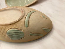 Load image into Gallery viewer, Handmade Stoneware Fish Serving Dish

