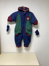 Load image into Gallery viewer, Vintage Giacca Hooded Winter Suit with Mittens and Booties
