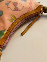 Load image into Gallery viewer, 00’s Dooney &amp; Bourke Coated Canvas Miami Beach Print Shoulder Bag
