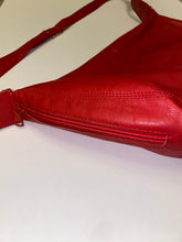 Load image into Gallery viewer, Vintage Red Leather Crossbody
