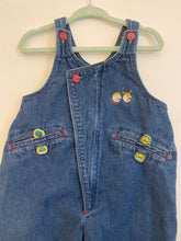 Load image into Gallery viewer, 80s Jean Bourget Denim and Printed Overalls
