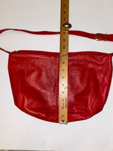 Load image into Gallery viewer, Vintage Red Leather Crossbody

