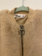 Load image into Gallery viewer, Epic Threads Macys Faux Fur and Beige Nylon Bomber Jacket
