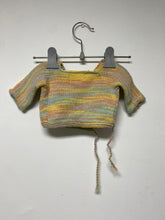 Load image into Gallery viewer, Hand Knit Newborn Wrap Sweater
