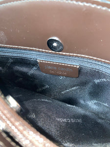 Pierre Cardin Brown Shoulder Bag with card case