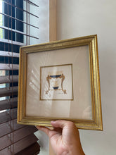 Load image into Gallery viewer, Vintage Victorian Table and Vessel Artwork
