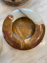 Load image into Gallery viewer, Large Neutral Palette Alabaster Ashtrays
