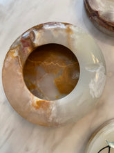 Load image into Gallery viewer, Large Neutral Palette Alabaster Ashtrays
