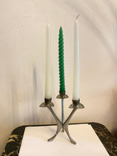 Load image into Gallery viewer, Mid Century BM Norway Pewter Candelabra
