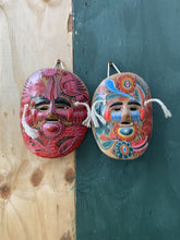 Load and play video in Gallery viewer, Hand-painted Clay Masks
