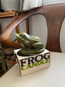 1960s Frog Candle