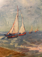 Load image into Gallery viewer, Fishing Boats on the Beach at Les Saintes Maries de la Mer by van Gogh
