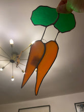 Load image into Gallery viewer, Handmade Stained Glass Fruit and Veggie Wall Hangings
