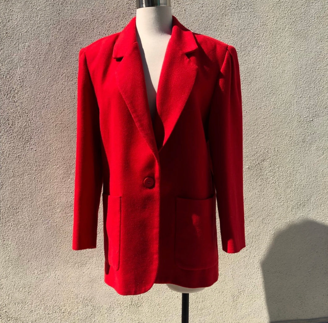 Vintage Red Coat