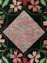 Load image into Gallery viewer, 1993 Floral Needlepoint Art
