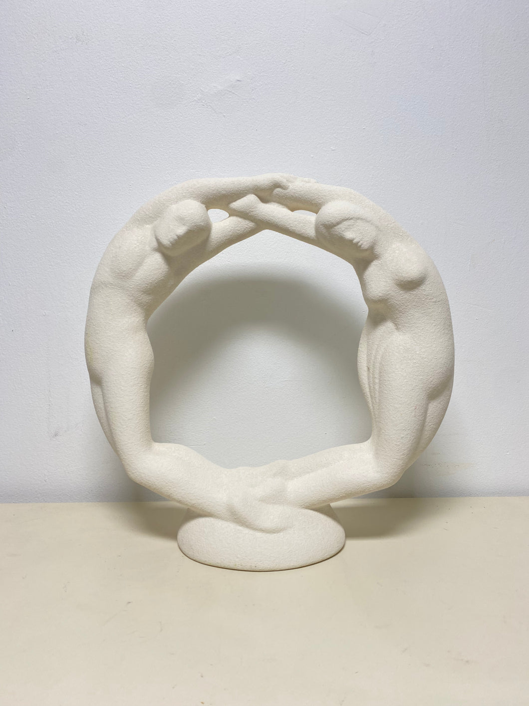 Haeger Circle of Love Sculpture