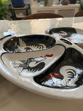 Load image into Gallery viewer, Handmade Rooster Yin Yang Plates
