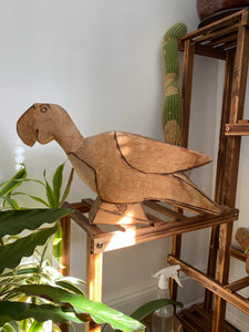 Balsa Wooden Parrot