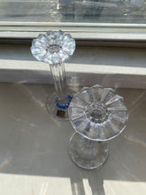 Load image into Gallery viewer, Vintage Mikasa Crystal Roman Column Candlestick Holders
