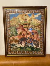 Load image into Gallery viewer, Cool Knight and Castle Embroidered Art
