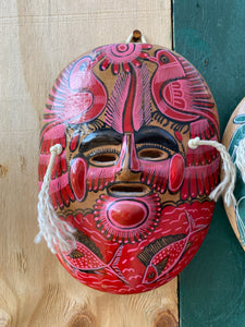 Hand-painted Clay Masks