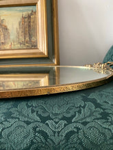 Load image into Gallery viewer, Vintage Gilded Mirror Tray
