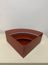 Load image into Gallery viewer, 1970s Crayonne Red Half Moon Record Organizer
