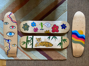 Hand-painted Skateboards