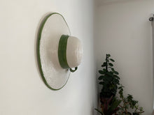 Load image into Gallery viewer, Large Ceramic Wide Brim Hat Wall Art Made in Italy
