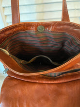 Load image into Gallery viewer, Vintage Turkish Kilim Leather Bag
