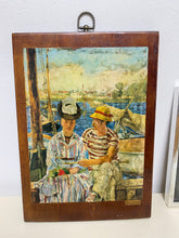 Load image into Gallery viewer, Wooden “Argenteuil” by Manet Art Print
