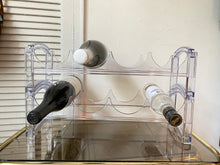 Load image into Gallery viewer, 90s Acrylic Stackable Wine Rack
