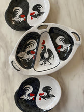Load image into Gallery viewer, Handmade Rooster Yin Yang Plates
